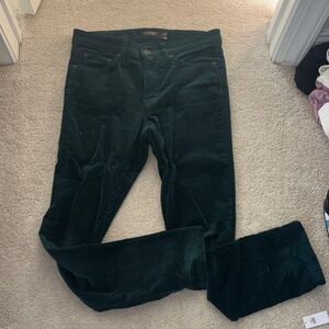 RL emerald green corduroy pants